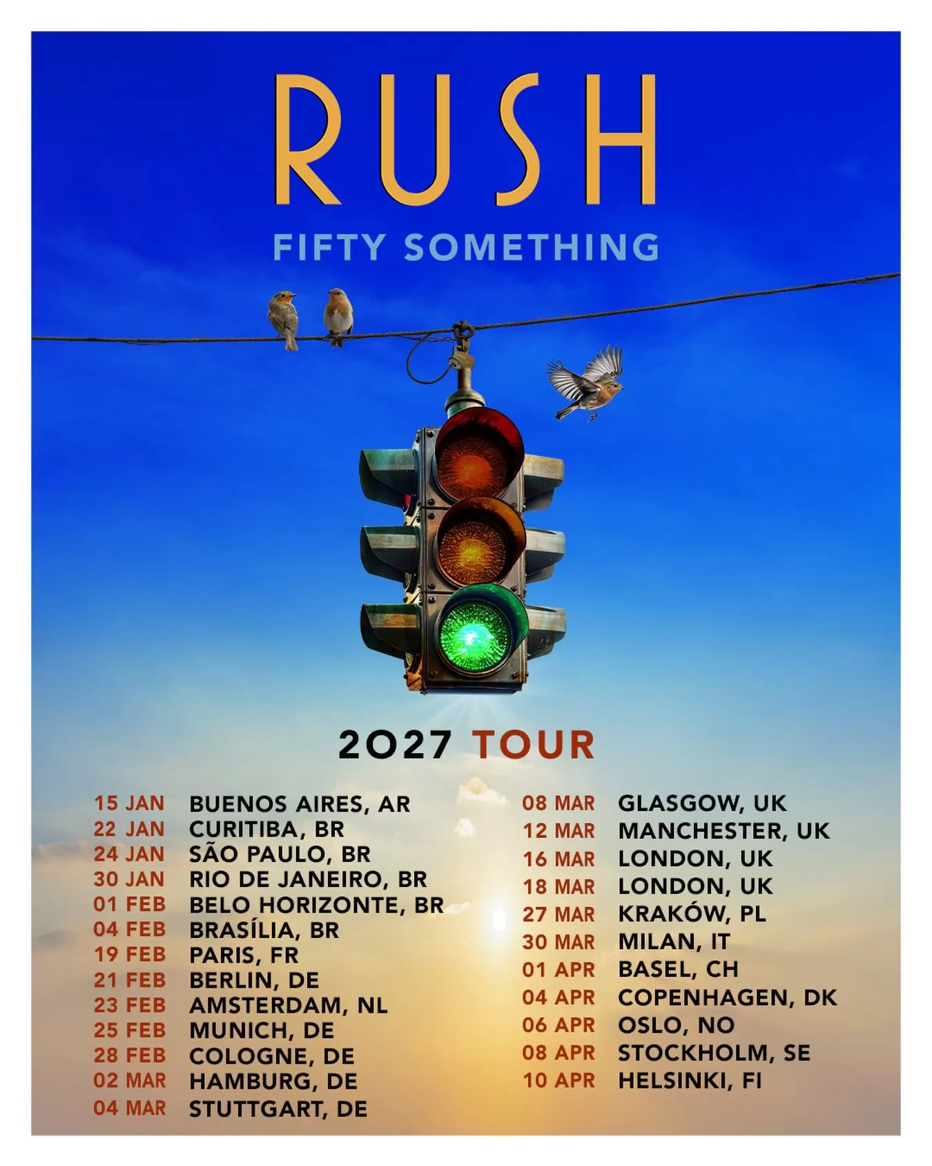Rush Gira 2027
