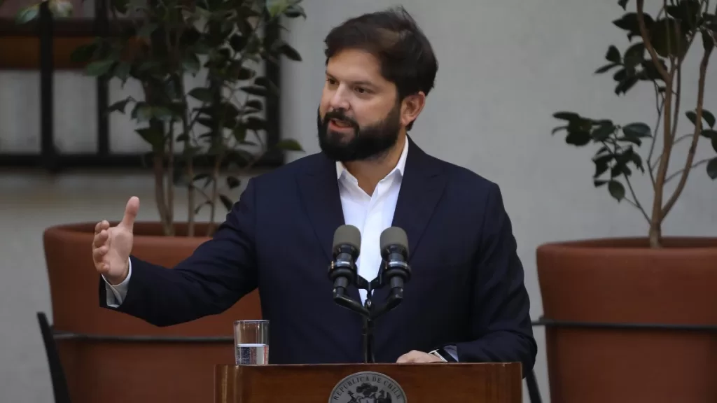 Boric Gobierno Saliente Web