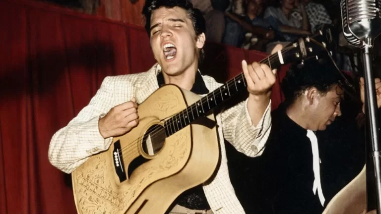 Elvis Presley 1955 Color Web