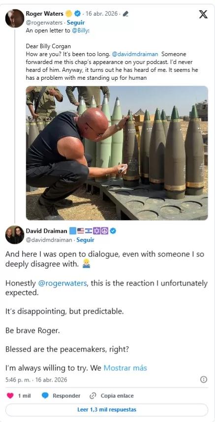 Roger Waters, Polémica