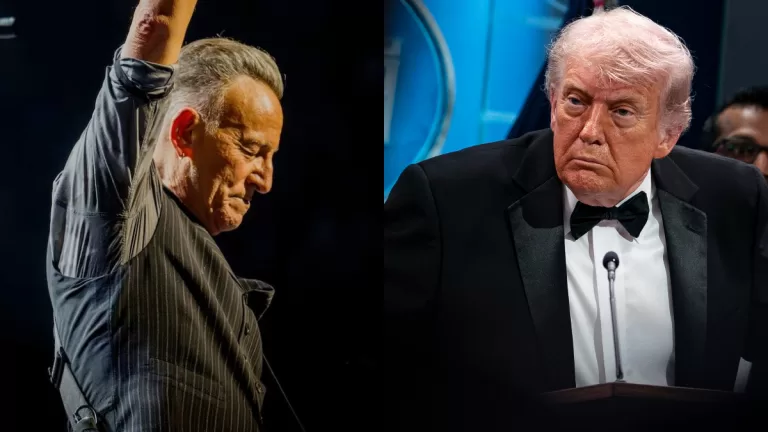 Bruce Springsteen Donald Trump Tiroteo Web