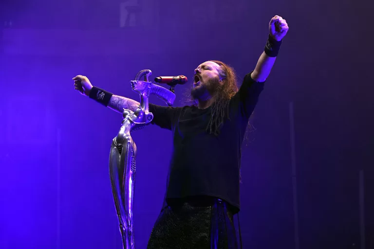 Korn Performs At Canada Life Place