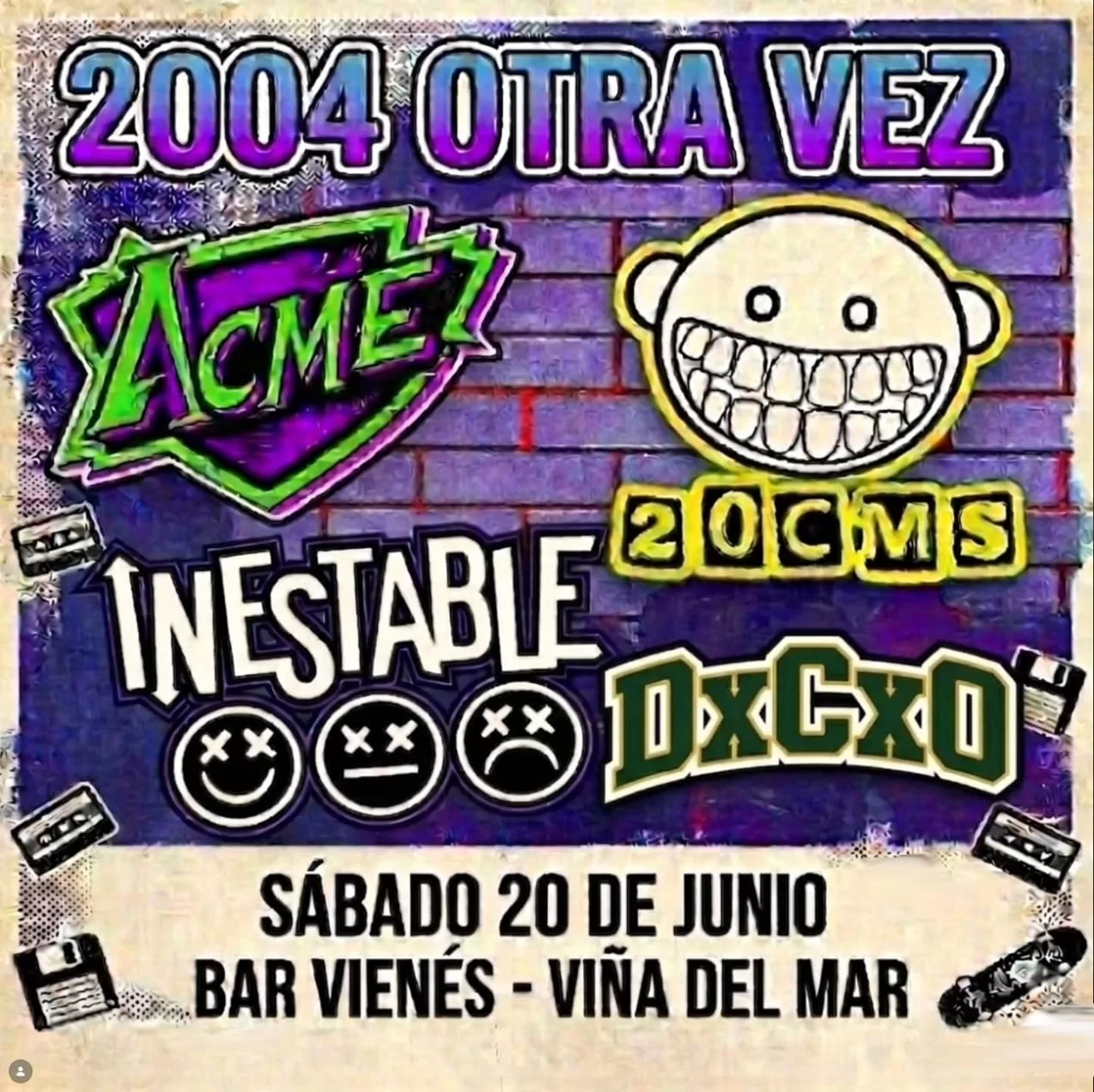 inestable en viña del mar