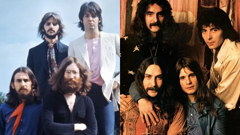 Beatles Black Sabbath Web