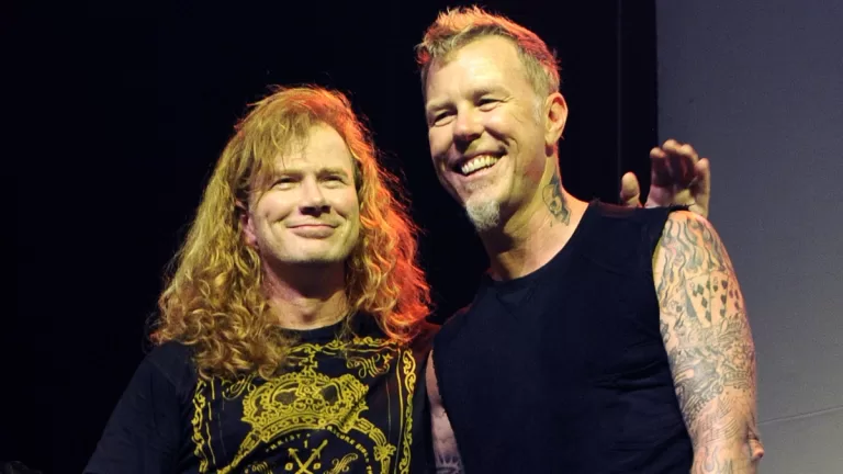 Dave Mustaine James Hetfield 2011 Web