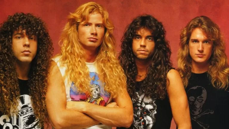 Megadeth 1990 Rojo Web