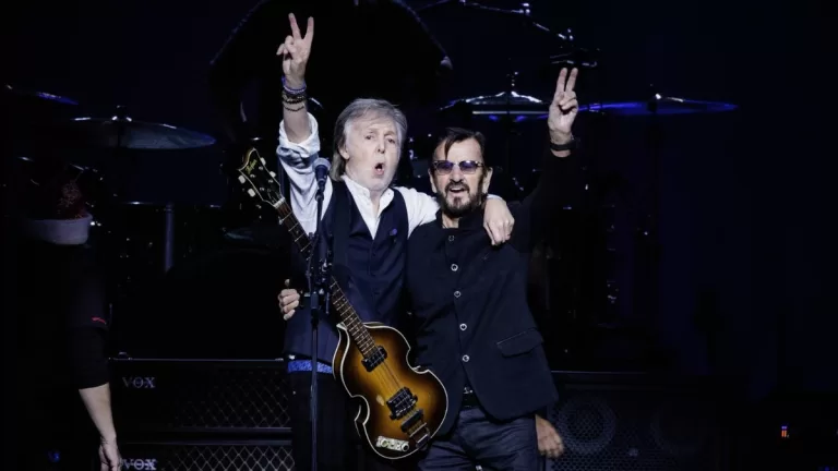 Paul McCartney Ringo Starr En Vivo Web