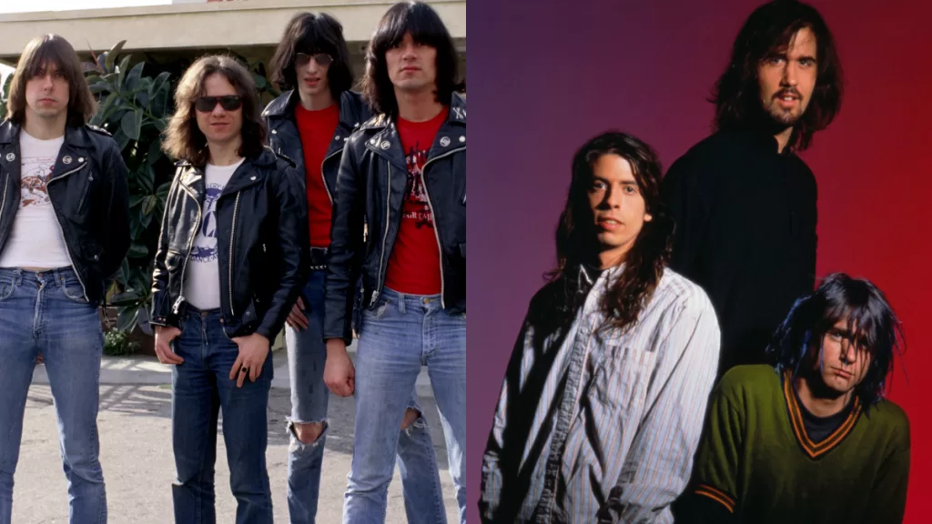 Punk Rolling Stone Ramones Nirvana Web