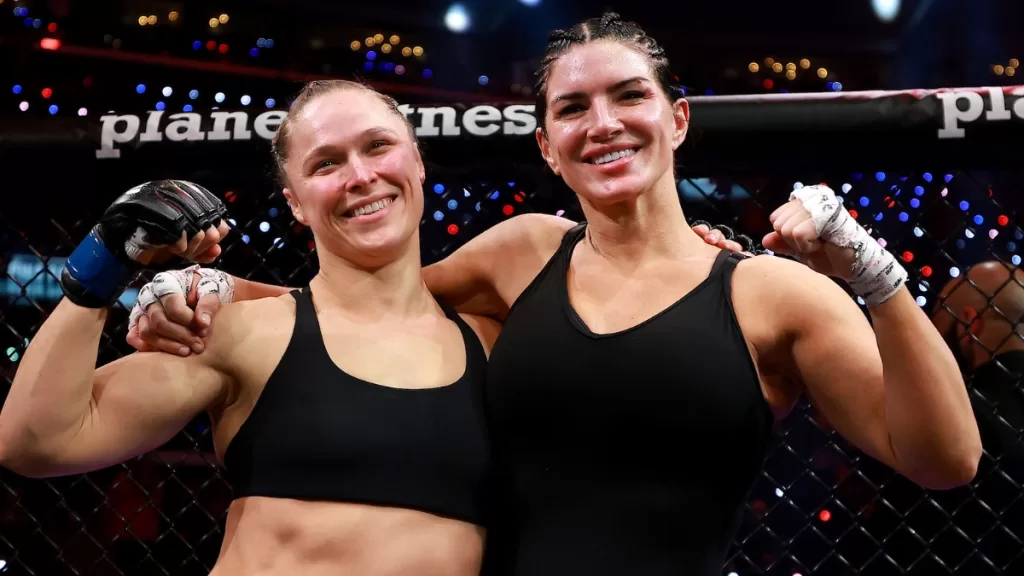 Ronda Rousey Gina Carano Web
