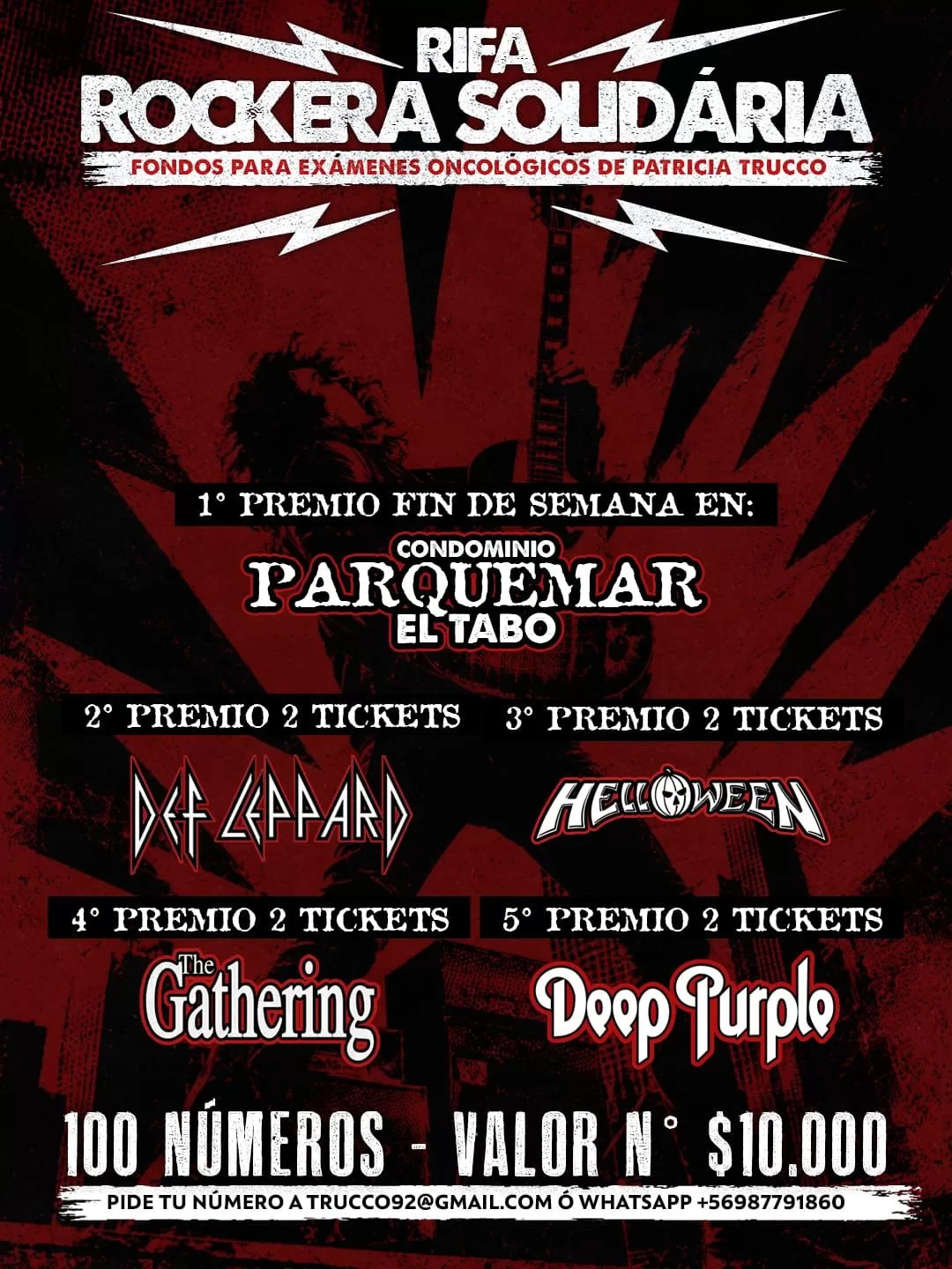 Rifa Rock Solidaria 1