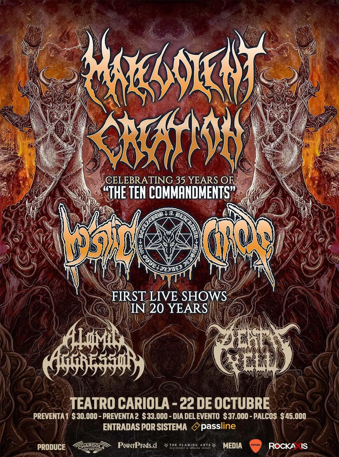 Afiche Malevolent Creation