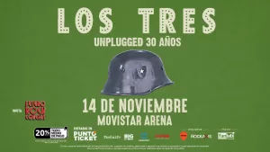Los Tres Unplugged Movistar Arena Web