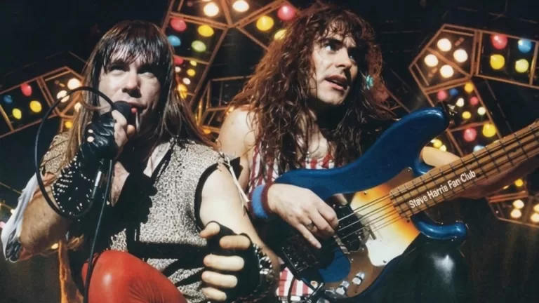 Bruce Dickinson Steve Harris Web