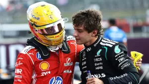 F1 Kimi Antonelli Lewis Hamilton