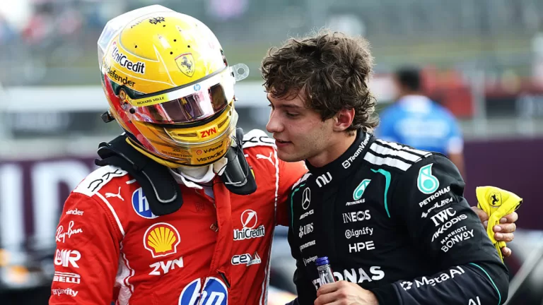 F1 Kimi Antonelli Lewis Hamilton
