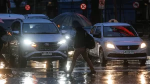 Lluvia Santiago Autos Web