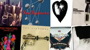 Foo Fighters Discos Collage Web