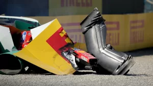 Charles Leclerc Choque Getty Web