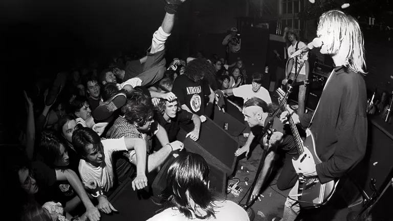 Nirvana En El Trees Club De Dallas Por Spike Jonze
