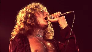 Rober Plant Led Zeppelin 1977