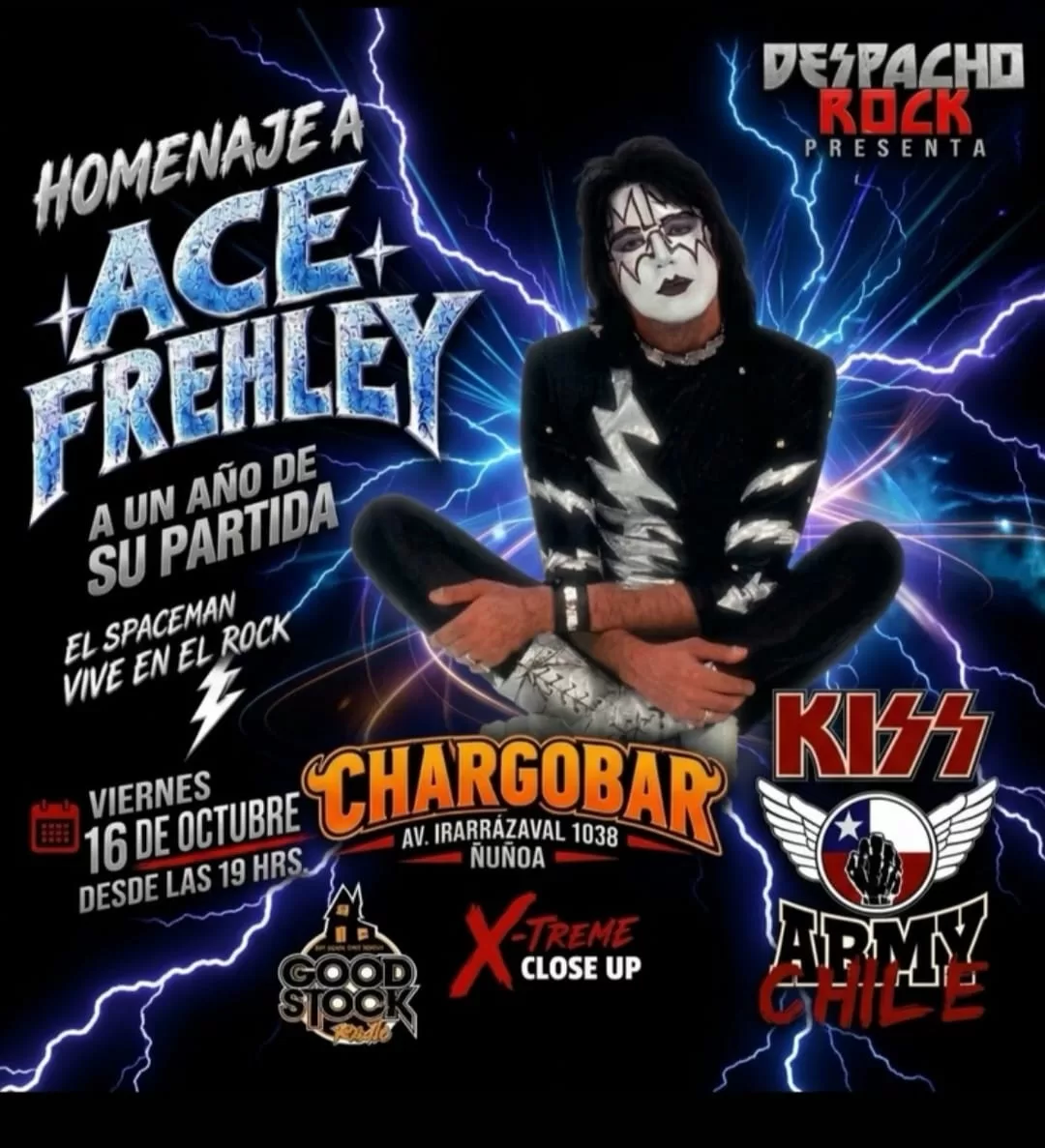 Ace Frehley Kiss Army Chile