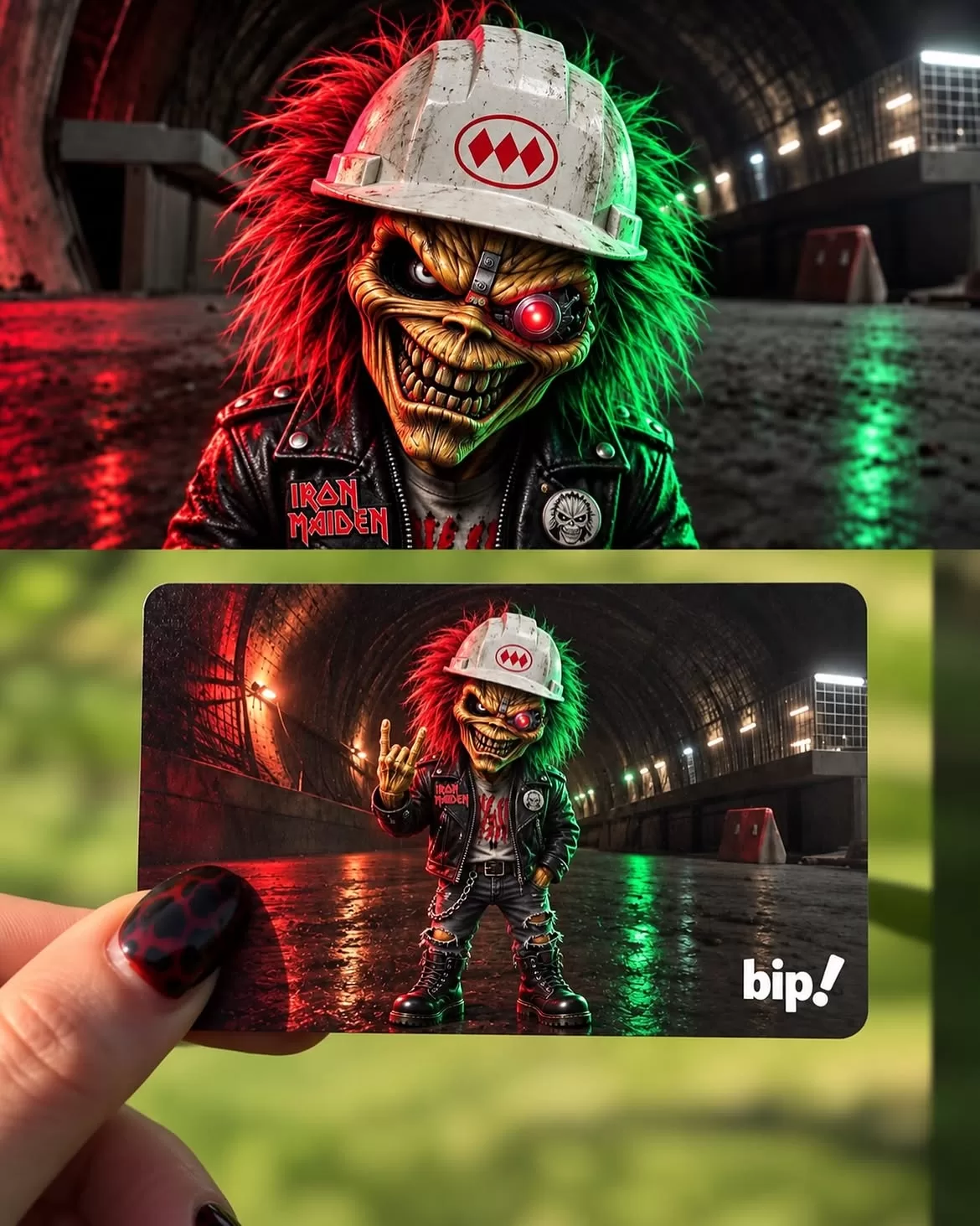 Iron Maiden Metro De Santiago